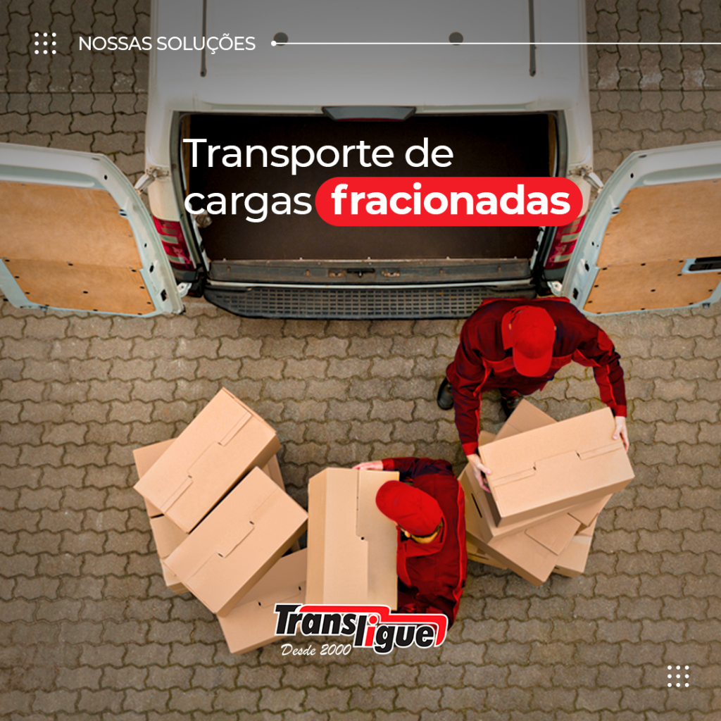 Transporte de caixas com cargas