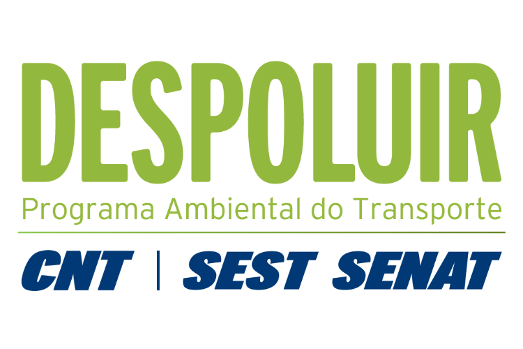 Logo despoluir, um programa ambiental do transporte