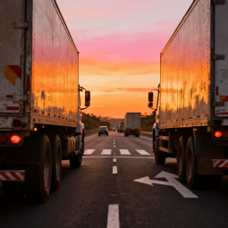 Transporte rodoviário de cargas puxa alta do setor em fevereiro de 2026, aponta IBGE